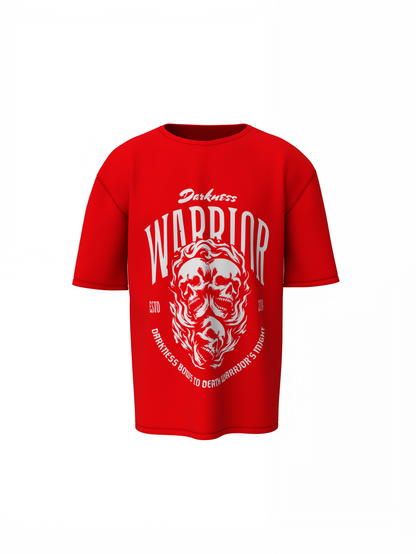 Darkness Warrior Oversized T-Shirt, Premium Streetwear Style