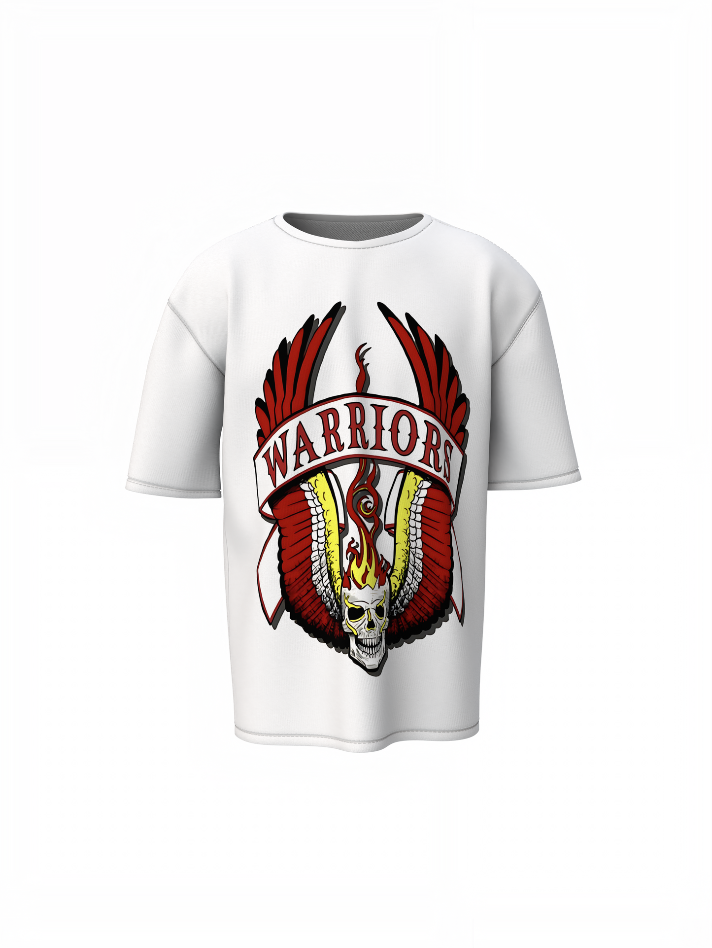 Skeleton Warriors Oversized T-Shirt Premium Streetwear Tee