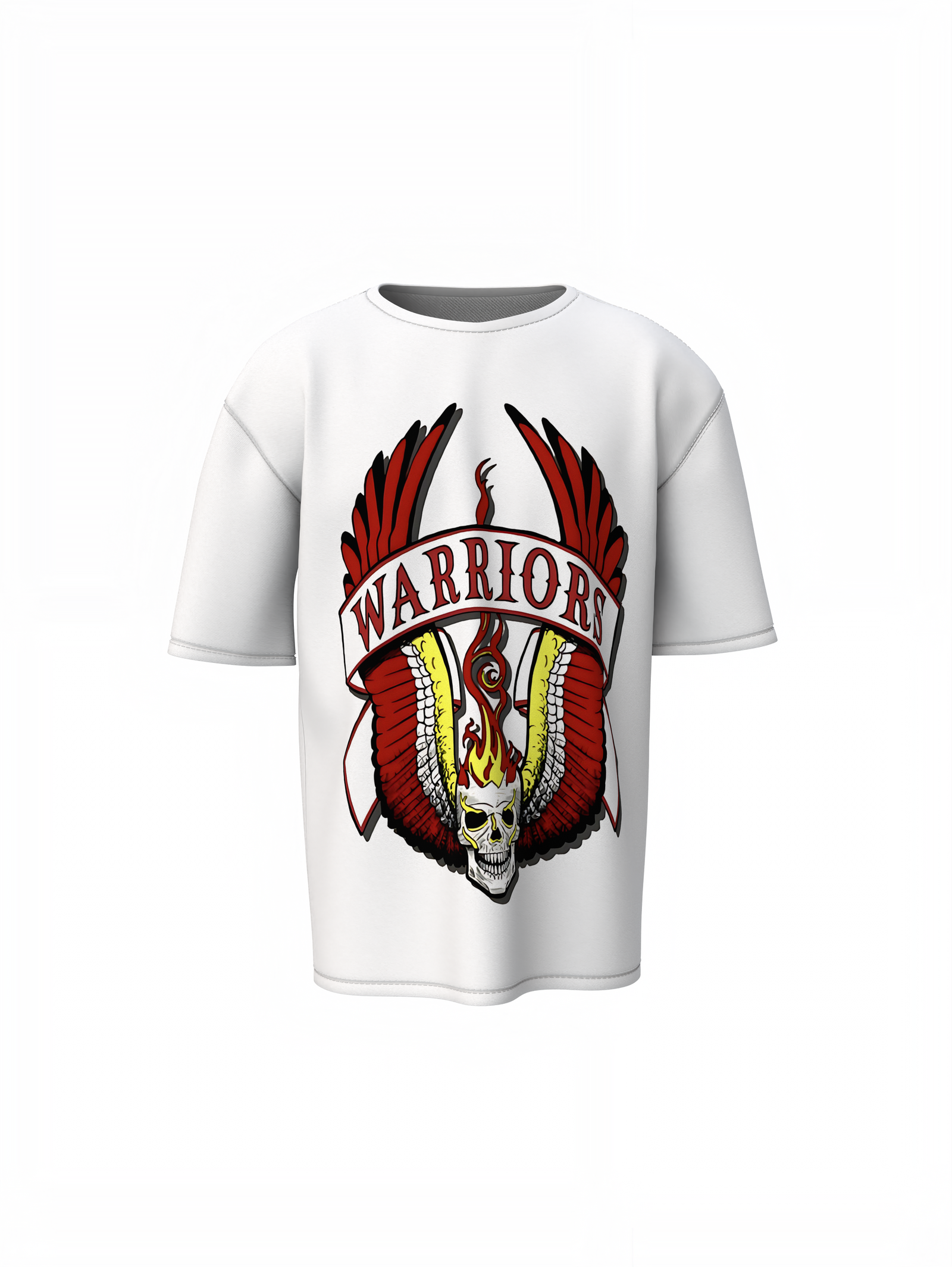 Skeleton Warriors Oversized T-Shirt Premium Streetwear Tee