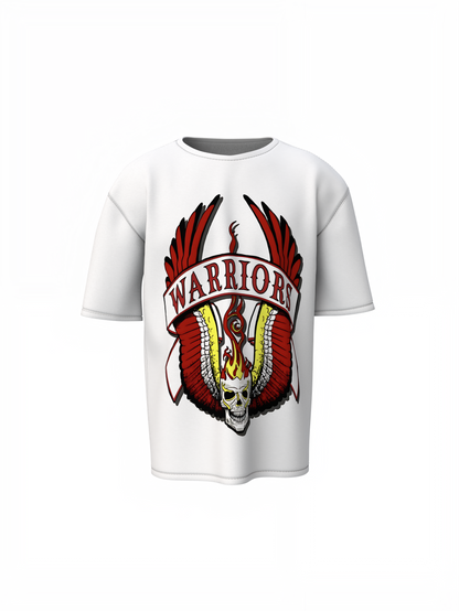 Skeleton Warriors Oversized T-Shirt Premium Streetwear Tee