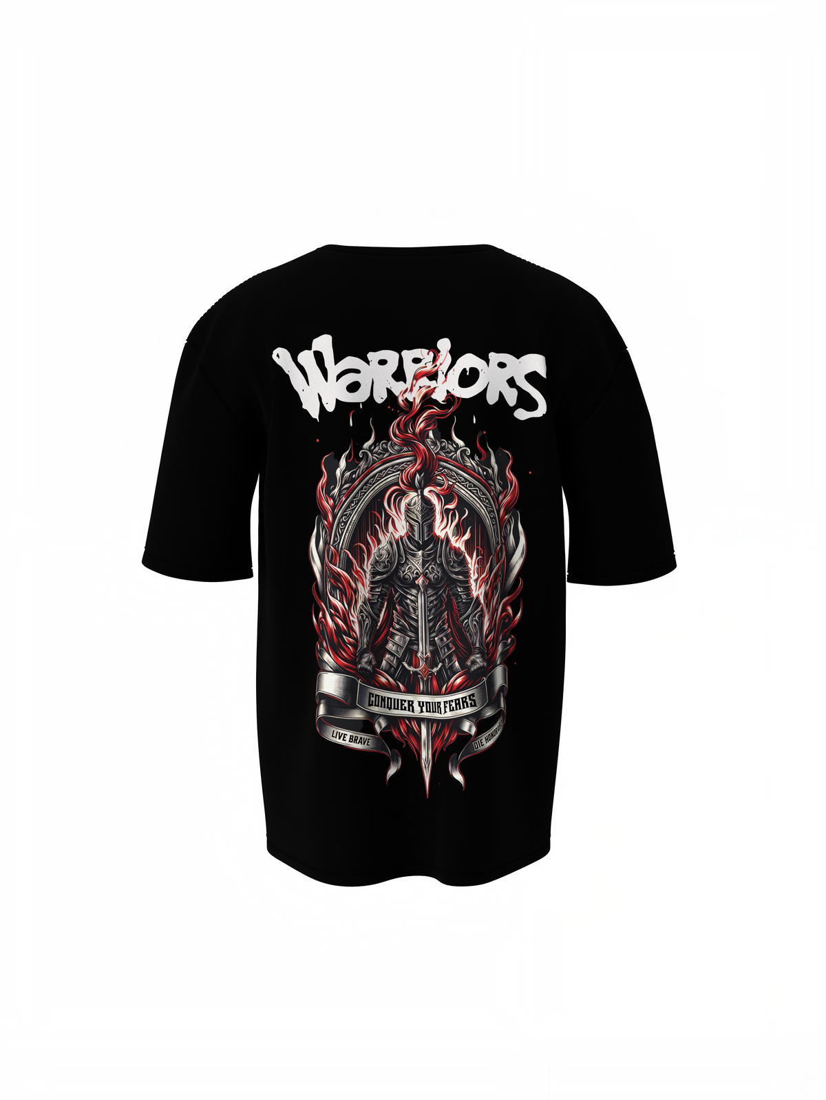 Live Brave Oversized T-Shirts
