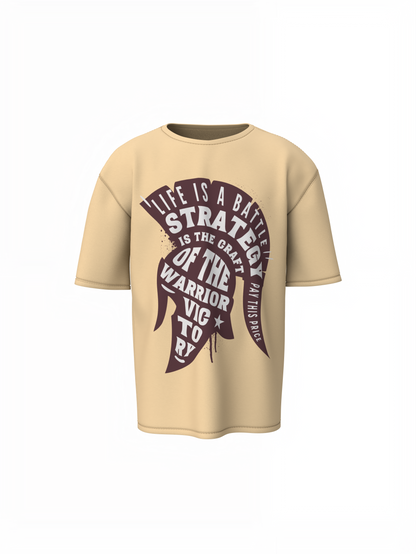 Battle Strategy Oversized T-Shirts Casual Oversized Outfit