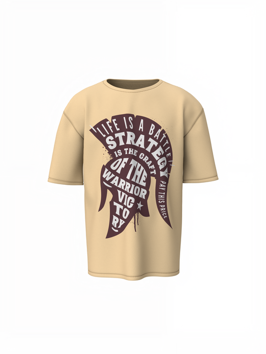 Battle Strategy Oversized T-Shirts Casual Oversized Outfit