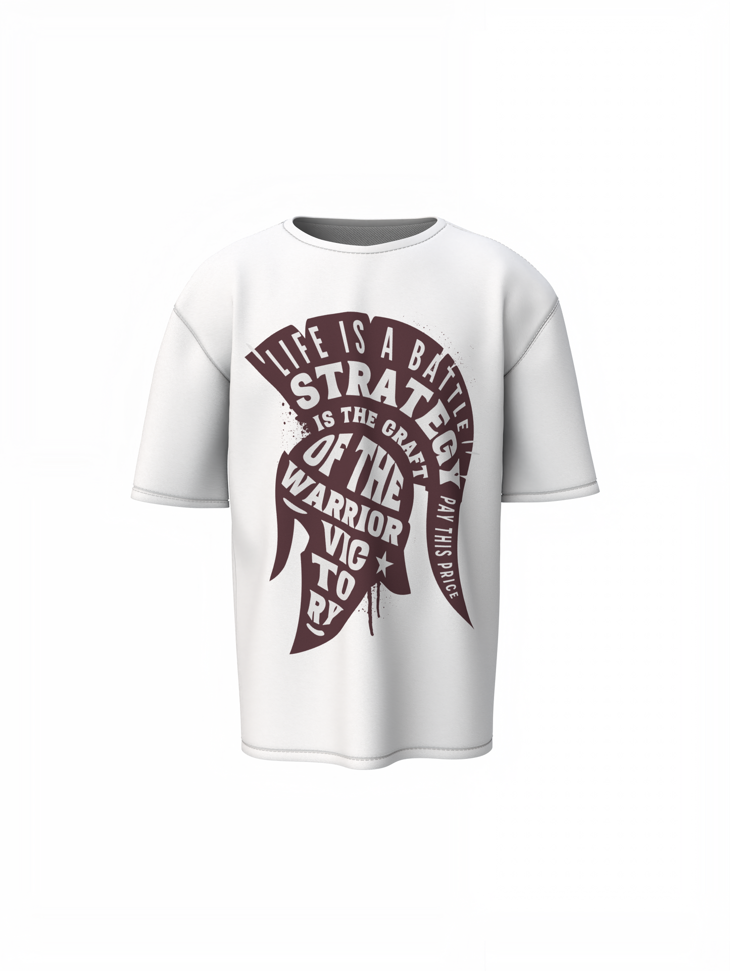 Battle Strategy Oversized T-Shirts Casual Oversized Outfit