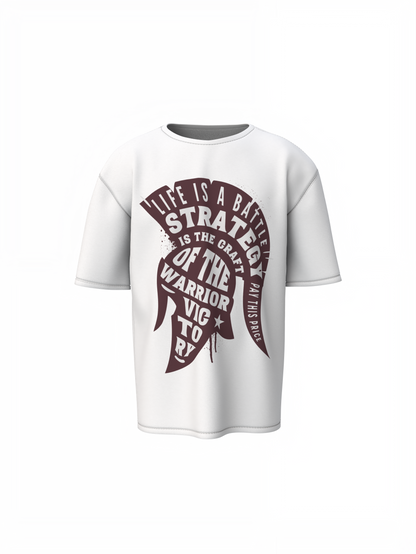 Battle Strategy Oversized T-Shirts Casual Oversized Outfit