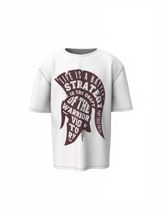 Battle Strategy Oversized T-Shirts Casual Oversized Outfit