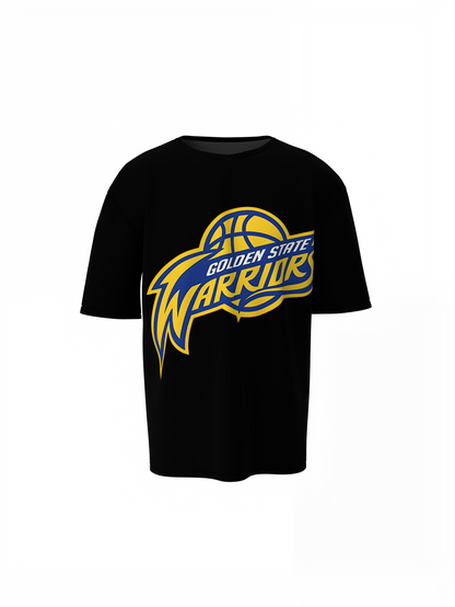 State Warriors Oversized T-Shirts Bold Sporty Streetwear