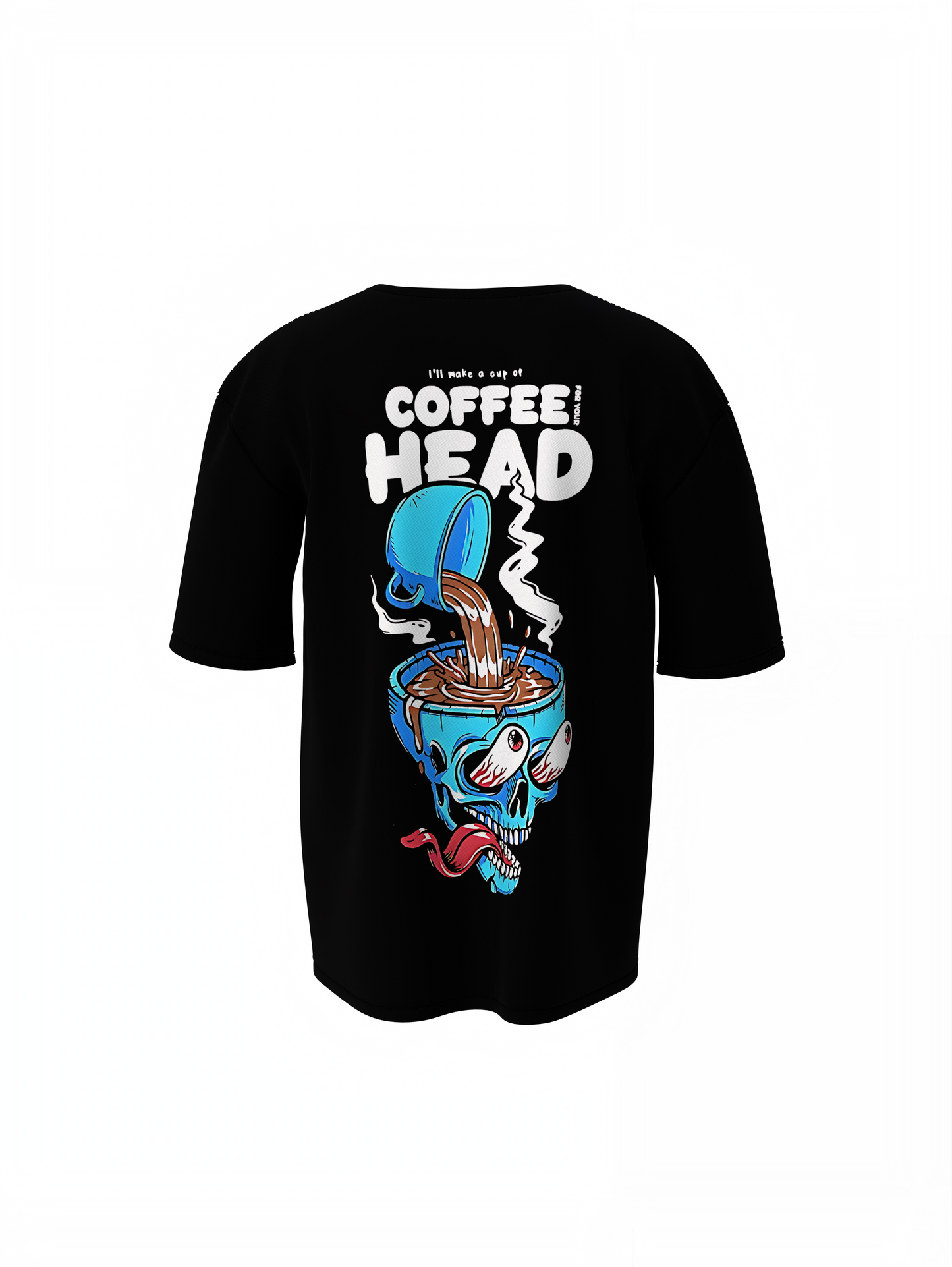 Coffee Head T Shirts Stylish Premium Casual Everyday Wear Fit