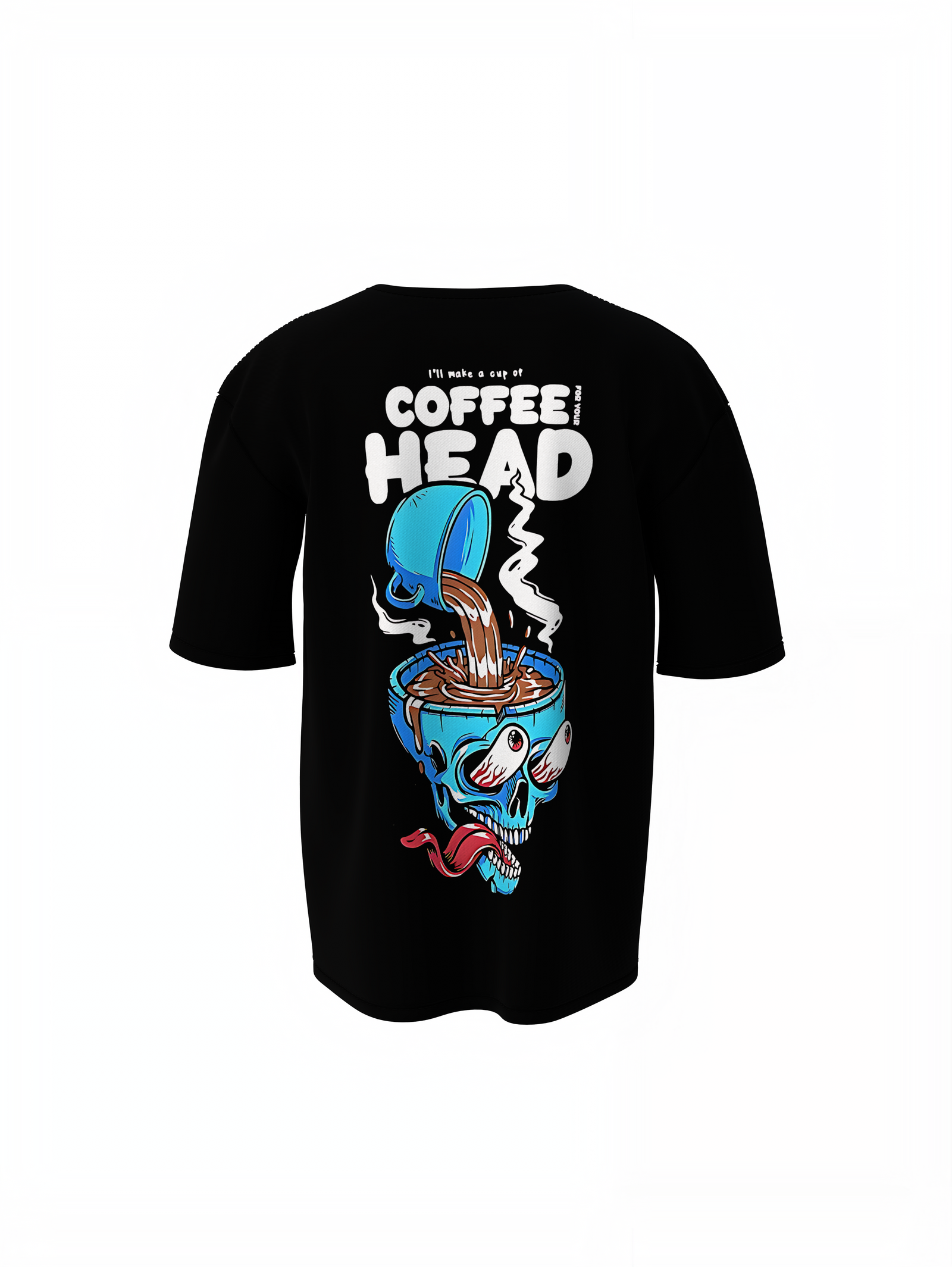 Coffee Head T Shirts Stylish Premium Casual Everyday Wear Fit