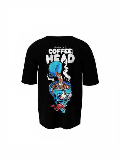 Coffee Head T Shirts Stylish Premium Casual Everyday Wear Fit
