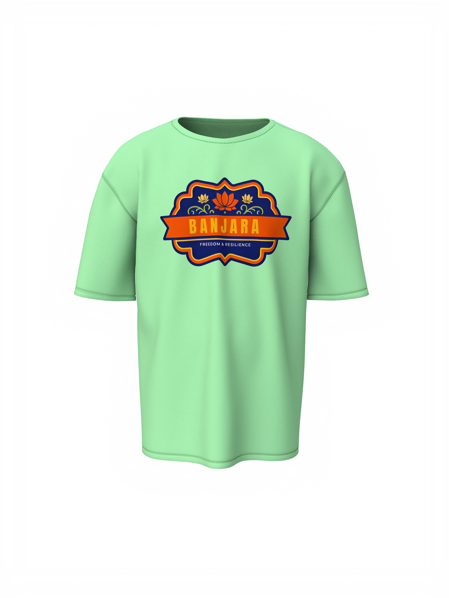 Badge of Banjara Oversized T-Shirt