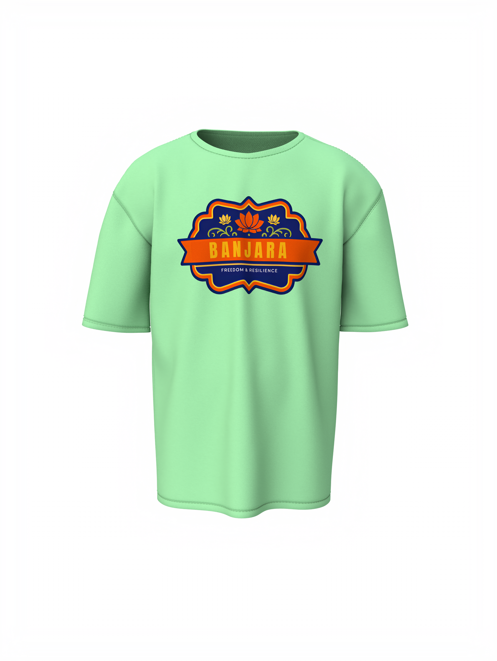 Badge of Banjara Oversized T-Shirt