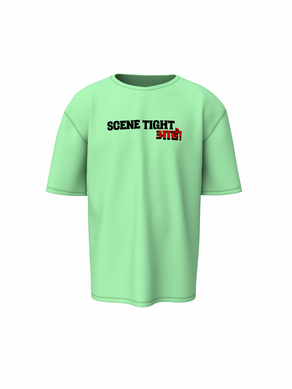Scene Tight Aahe Marathi Oversized T-Shirt Trendy Streetwear