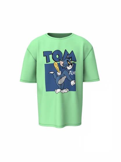 Tom & Jerry Couple Oversized T-Shirts