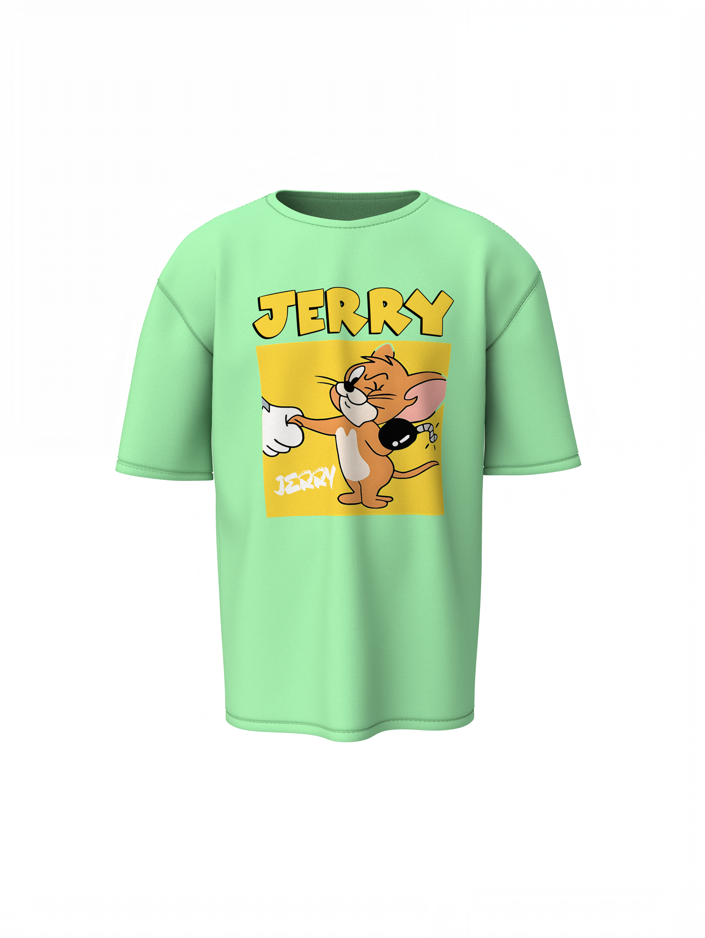 Tom & Jerry Couple Oversized T-Shirts