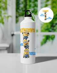 Motivational Cartoon Sipper Bottle