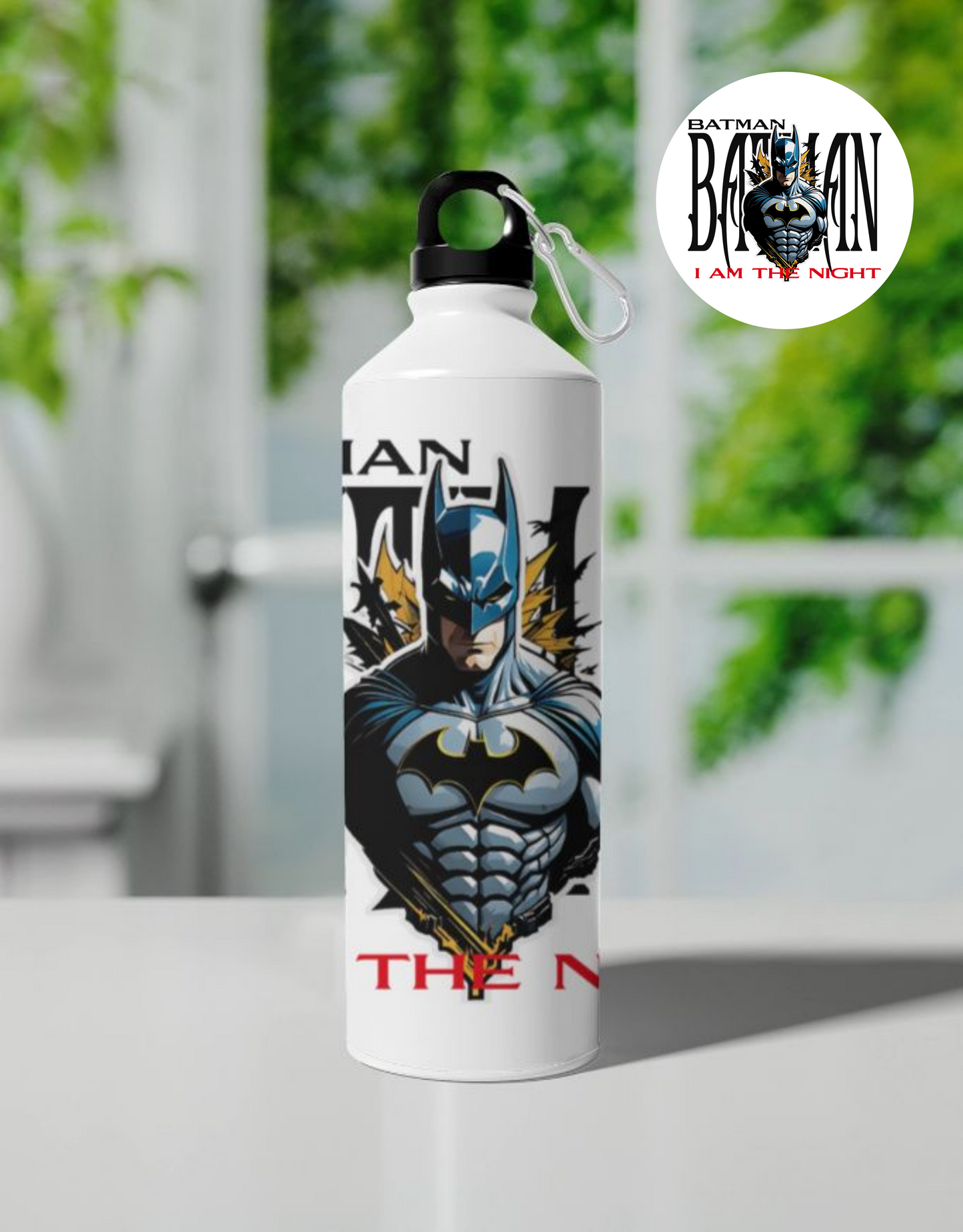 Batman I Am The Night Design Sipper Bottle