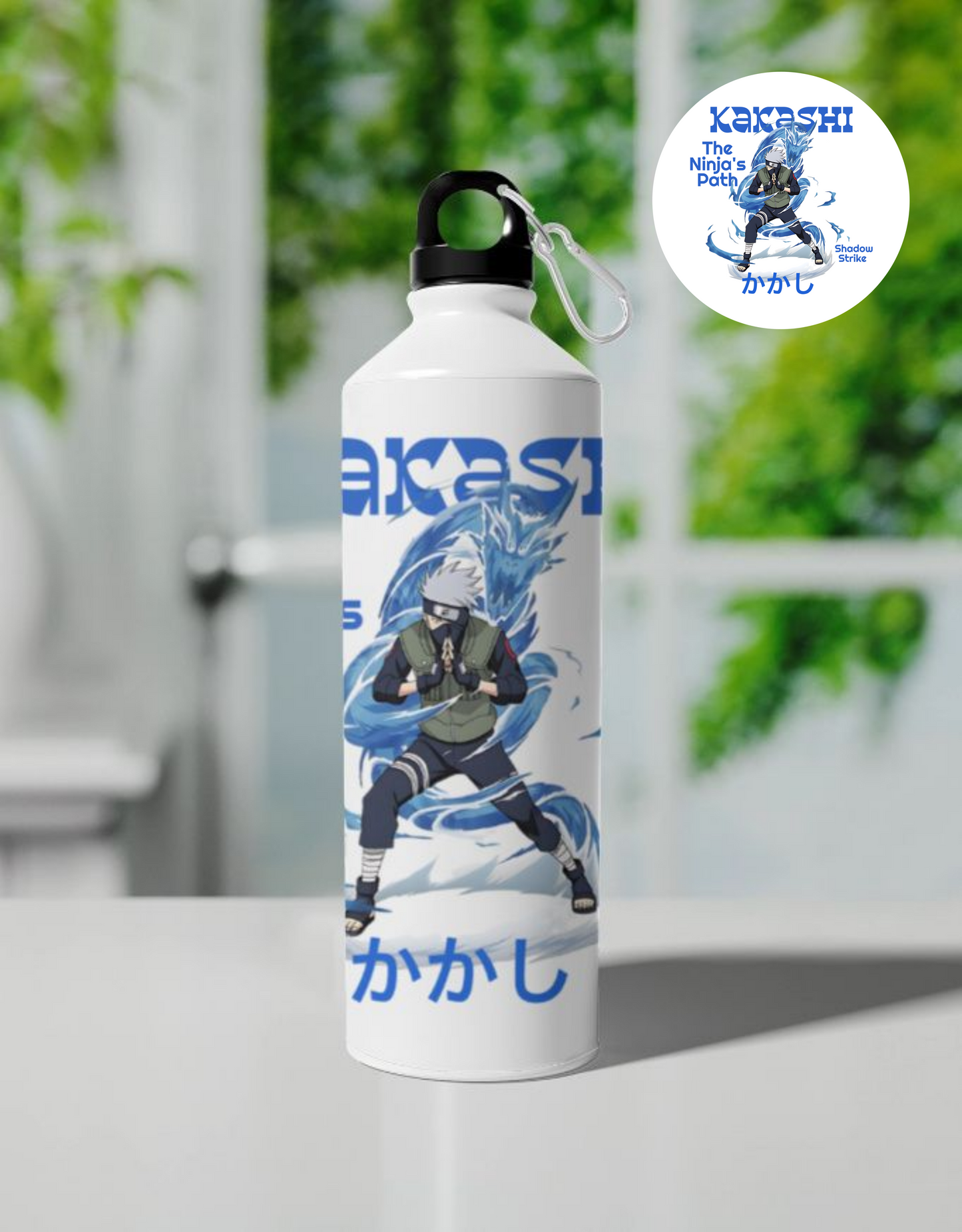 Kakashi Shadow Strike Design Sipper Bottle