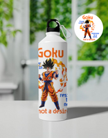 Goku Power Comes In Response Design Sipper Bottle