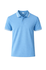 Bulk Unisex Sky Blue RICHLAND Polo T-Shirt