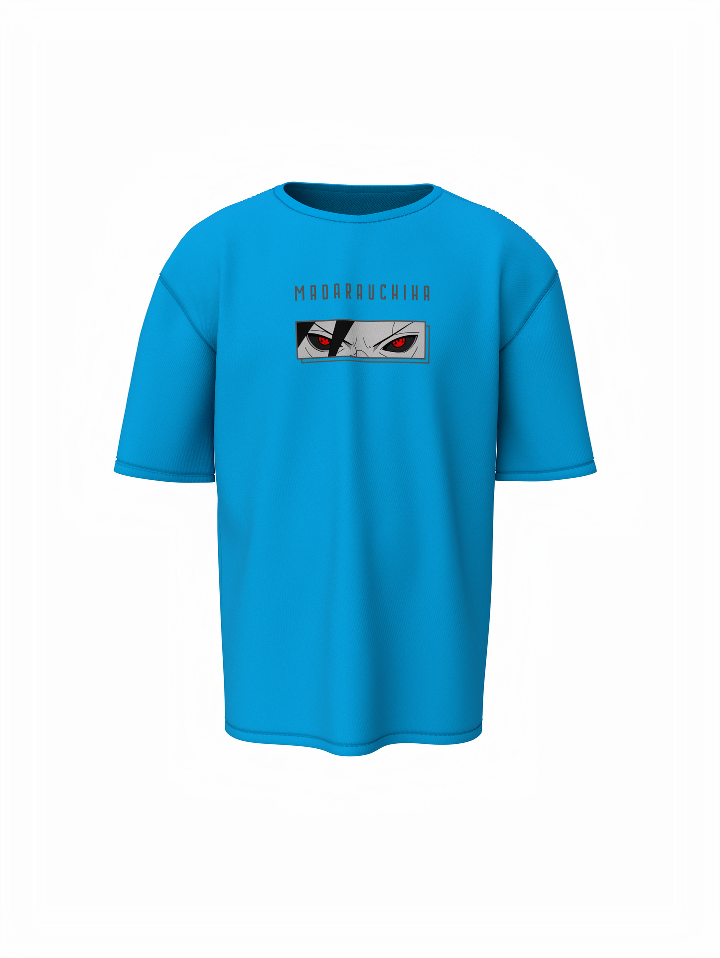 Oversized T-Shirt Red Eye Reckoning Bold Casual Wear Style