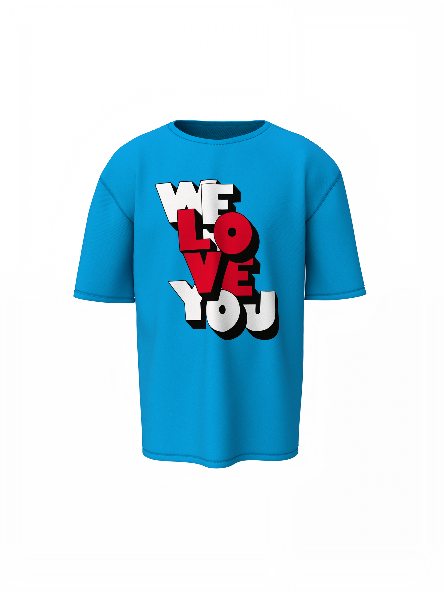 We Love You Oversized T-Shirts – Spread Love & Bold Streetwear