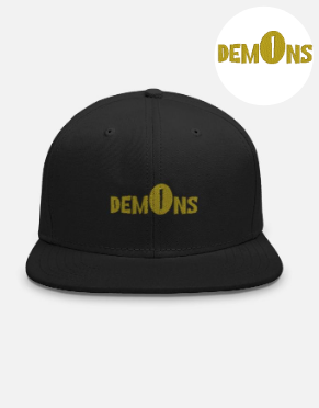 Demons Embroidered Streetwear Cap