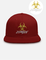 Zombie Biohazard Embroidered Streetwear Cap Dark Urban Design