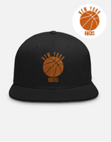 New York Knicks Embroidered Snapback Cap