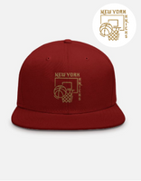New York Knicks Embroidered Basketball Snapback Cap
