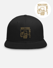 New York Knicks Embroidered Basketball Snapback Cap