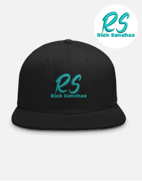 RS Rick Sanchez Embroidered Streetwear Cap