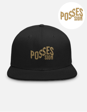 Possession Embroidered Streetwear Cap Black for Street Styling