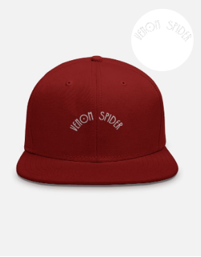 Venom Spider Embroidered Streetwear Cap for Bold Urban Style