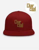 Chill Coal Charcoal Embroidered Streetwear Cap Stylish