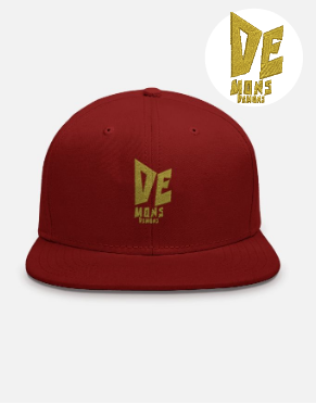 De Mons Demons Embroidered Streetwear Cap