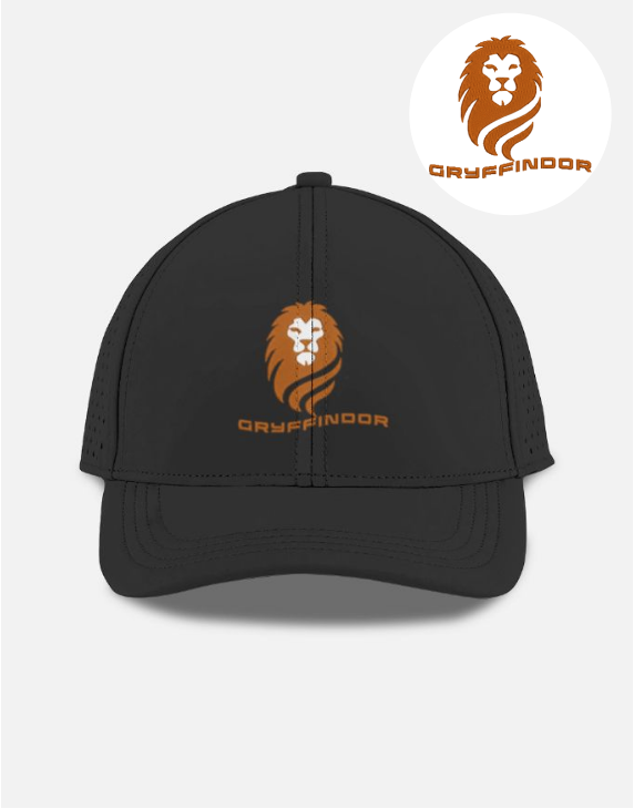 Gryffindor Lion Embroidered Design Sport Cap Harry Potter Style