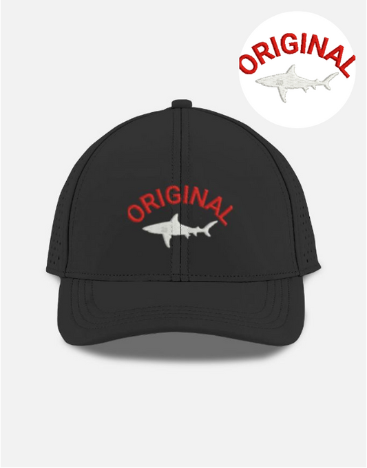 Original Shark Embroidered Design Sport Cap