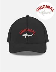 Original Shark Embroidered Design Sport Cap
