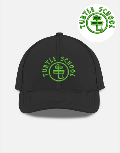Turtle School Embroidered Anime Style Sport Cap Streetwear Hat
