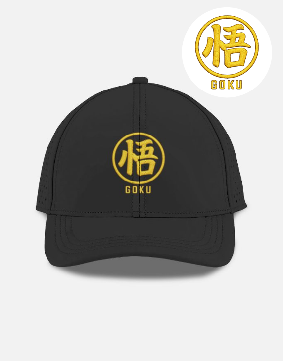 Goku Inspired Embroidered Anime Sport Cap Dragon Ball Style