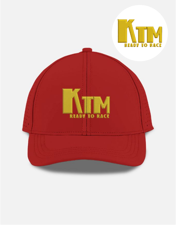 KTM Ready to Race Embroidered Design Sport Cap