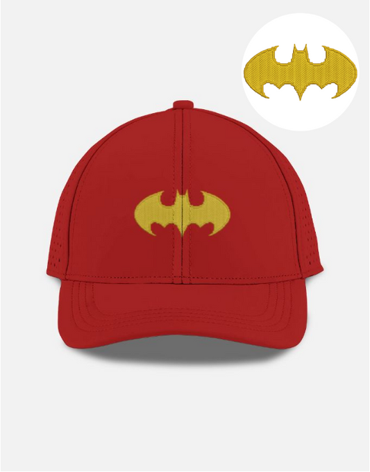 Batman Inspired Embroidered Design Sport Cap