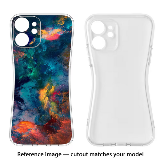 Artwork Paint Moto Edge 60 Stylus Back Cover