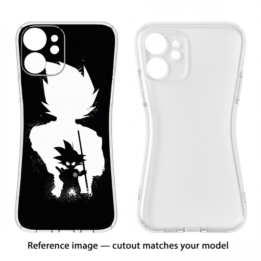 Goku Shadow Vivo Y02/Y02T Back Cover