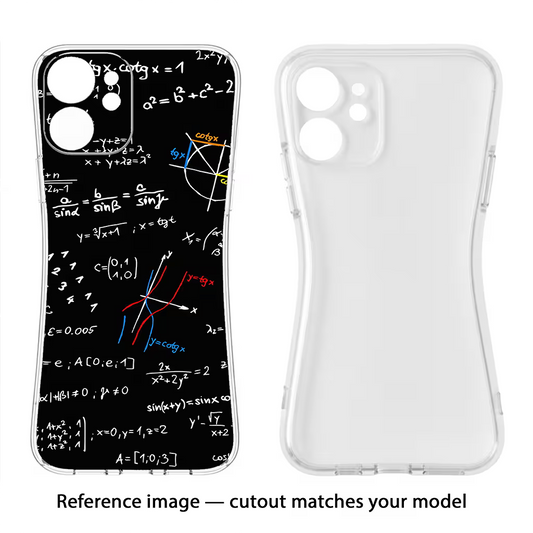 Mathematics Formula Moto Edge 60 Stylus Back Cover