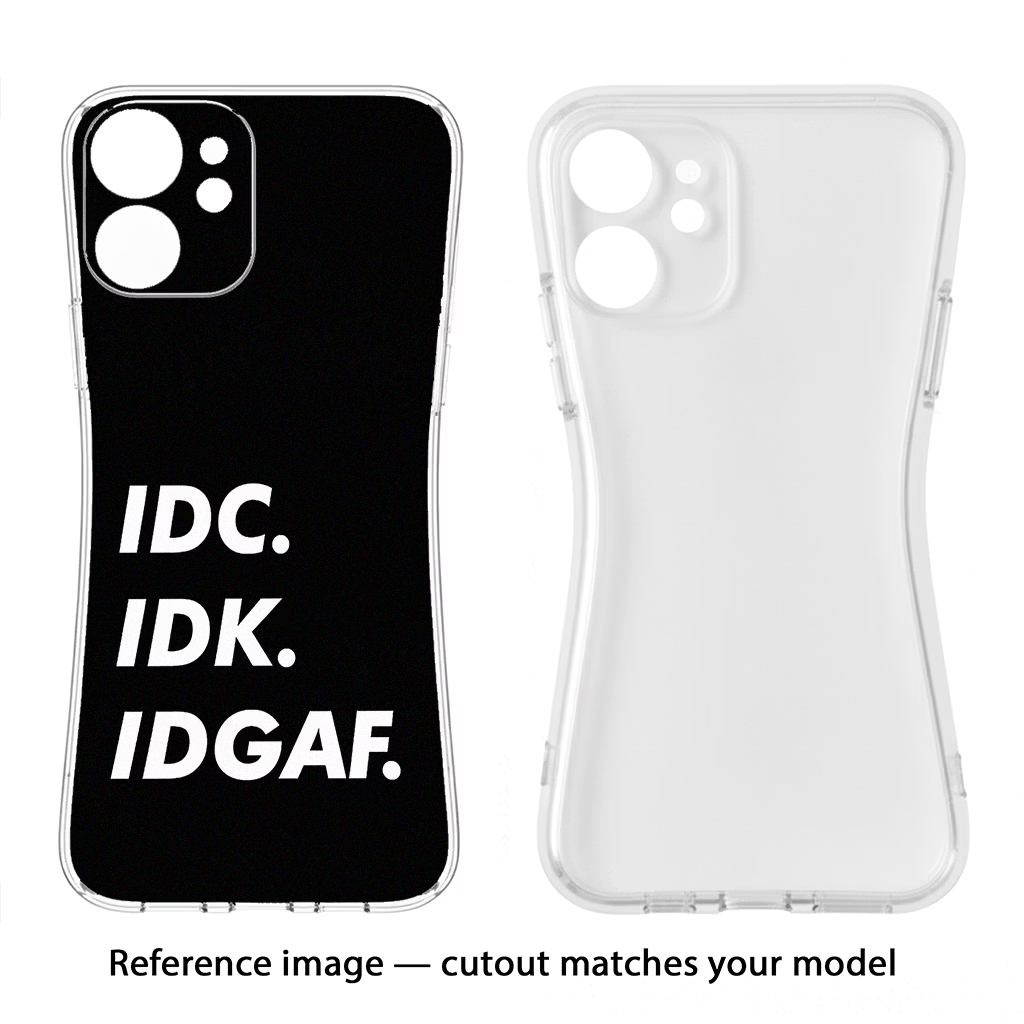 Idc Idk Idgaf Vivo Y39 5G Back Cover