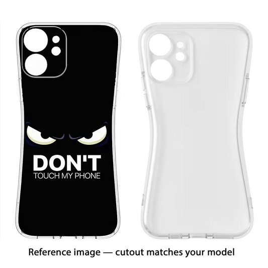 Don'T Touch My Phone Moto Edge 60 Stylus Back Cover