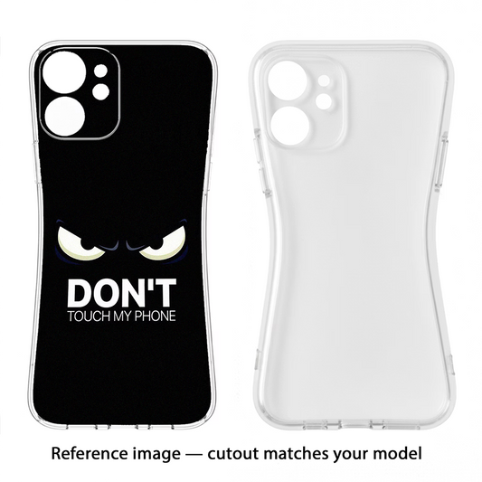 Don'T Touch My Phone Redmi A4 5G Back Cover