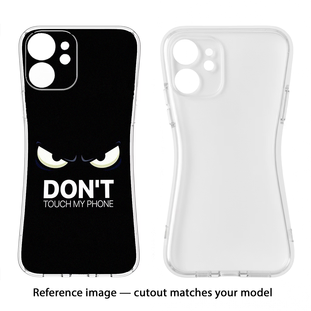 Don'T Touch My Phone Vivo X200 FE Back Cover